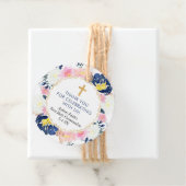 ブルーピンクイエローフローラ第一聖餐式 フェイバータグ (インサイチュ)