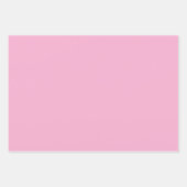 ブルーピンクイエローワイルドフラワーフィールド2025 ラッピングペーパーシート (正面3)