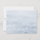 ブルーピンクエレガントフローラのフルネームまたはカップル名 ノートカード