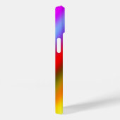 ブルーピンクグラデーションの水色抽象芸術パステル虹 Case-Mate iPhoneケース (裏面 / 右)