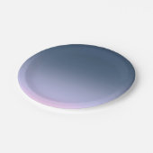 ブルーピンクグラデーション。 ペーパープレート (アングル)