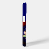 ブルーピンクグリーンフローラ Case-Mate iPhoneケース (裏面 / 右)