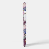 ブルーピンクグレーハロウィンカボチャ&フラワーズ Case-Mate iPhoneケース (裏面 / 左)