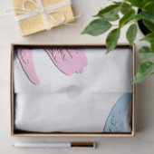 ブルーピンクコウノトリ 薄葉紙 (ギフト)