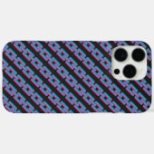ブルーピンクチェーンiPhone / iPadケース Case-Mate iPhoneケース (裏面 (横))