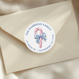 ブルーピンクチノイスリートイレキャンディーケーンアドレス ラウンドシール