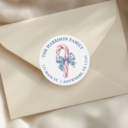 ブルーピンクチノイスリートイレキャンディーケーンアドレス ラウンドシール