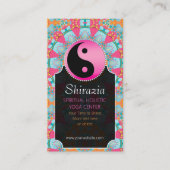 ブルーピンクニューエイジバランスライフスタイルコーチ 名刺 (正面)