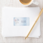 ブルーピンクフラワーズ住所 シール (インサイチュ)