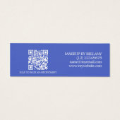 ブルーピンクモダングラディエントクラシックメイクアップアーティスト (裏面)