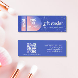 ブルーピンクモダングラディエントクラシックメイクアップアーティスト