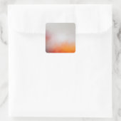 ブルーピンクレッドパープルイエローオレンジモダン抽象芸術 スクエアシール (バッグ)