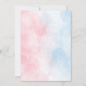 ブルーピンク金ゴールドフローライースターエッグ狩り&ブランチ 招待状 (裏面)