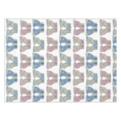 ブルーピンク（犬）スタッフォードドッグジンジャージャースジャー テーブルクロス (正面(横))