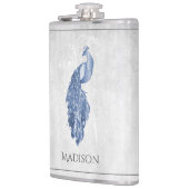 ブルーピーコエレガントックフラスコ フラスク (左)