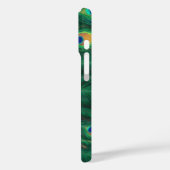 ブルーピーコックバードフォンケース Case-Mate iPhoneケース (裏面 / 左)