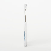 ブルーピーコックパーソナライズされたサムスンギャラクシーケース SAMSUNG GALAXYケース (左側)