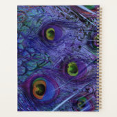 ブルーピーコックフェザープランナー プランナー手帳 (裏面)