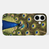 ブルーピーコックフォンケース Case-Mate iPhoneケース (裏面 (横))