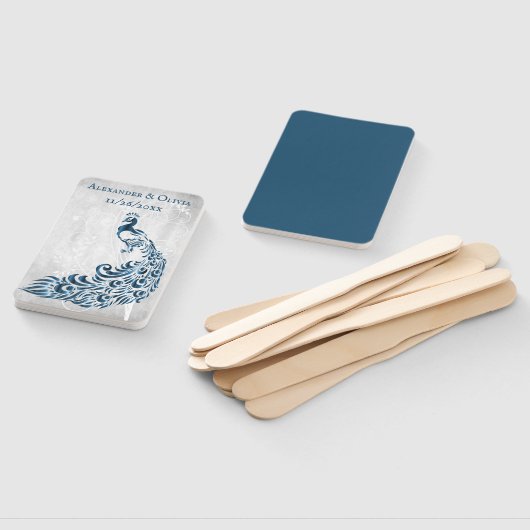 ブルーピーコックリーフつる植物ハンドファン ハンドファン (組立なし)