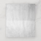 ブルーピーコック披露宴座席表 プレイスカード (内部開封)