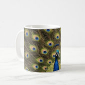 ブルーピーコック コーヒーマグカップ (正面左)
