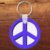 ブルーピースキーチェーン キーホルダー (正面)