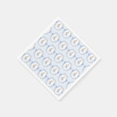 ブルーピーターうさぎ赤ちゃんシャワー スタンダードカクテルナプキン (角)