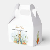 ブルーピーターうさぎ赤ちゃんシャワー フェイバーボックス (裏面サイド)