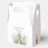 ブルーピーターうさぎ赤ちゃんシャワー フェイバーボックス (オープン)