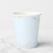 ブルーピーターザラビットファースト誕生日 紙コップ (裏面)