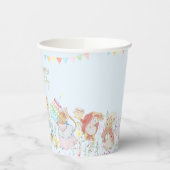 ブルーピーターザラビットファースト誕生日 紙コップ (左)