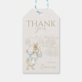 ブルーピーター・ザ・ラビットSome Bunny Baby Shower ギフトタグ (裏面)