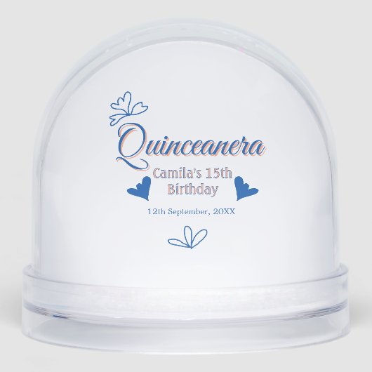 ブルーピーチキンセアニェラ15th誕生日ラスティックメキシコ (正面)