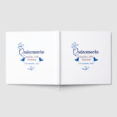 ブルーピーチキンセアニェラ15th誕生日ラスティックメキシコ ゲストブック (全面)