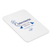 ブルーピーチキンセアニェラ15th誕生日ラスティックメキシコ マグネット (右側)