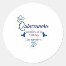 ブルーピーチキンセアニェラ15th誕生日ラスティックメキシコ