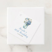 ブルーピーニーズメイソンジャー誕生日 フェイバータグ (インサイチュ)