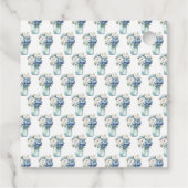 ブルーピーニーズメイソンジャー誕生日 フェイバータグ (裏面)