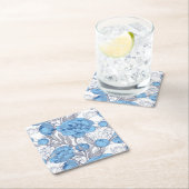 ブルーピーニー スクエアペーパーコースター (インサイチュ)