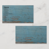 ブルーピーリ絵を描ング 名刺 (正面/裏面)