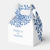 ブルーフお洒落リッシュ結婚ズ フェイバーボックス (裏面サイド)