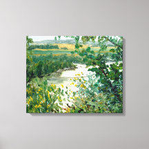 ブルーフからの風光明媚なミシシッピ川のビュー