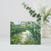 ブルーフからの風光明媚なミシシッピ川のビュー ポストカード (スタンド正面)