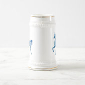 ブルーファイアーユニコーンスタイン ビールジョッキ (中央)