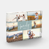 ブルーファミリーフォトブロック フォトブロック (左)