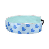 ブルーファンシーハートヘッドバンド アスレチックヘッドバンド (右)