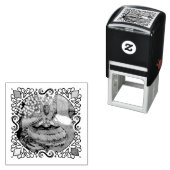 ブルーファンタジーイースタン・ドラゴンティータイム セルフインキングスタンプ (インサイチュ)