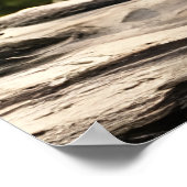 ブルーファンタジーキツネ動物 | AIアートポスター ポスター (角)