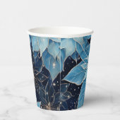 ブルーファンタジーポインセチア 紙コップ (右)